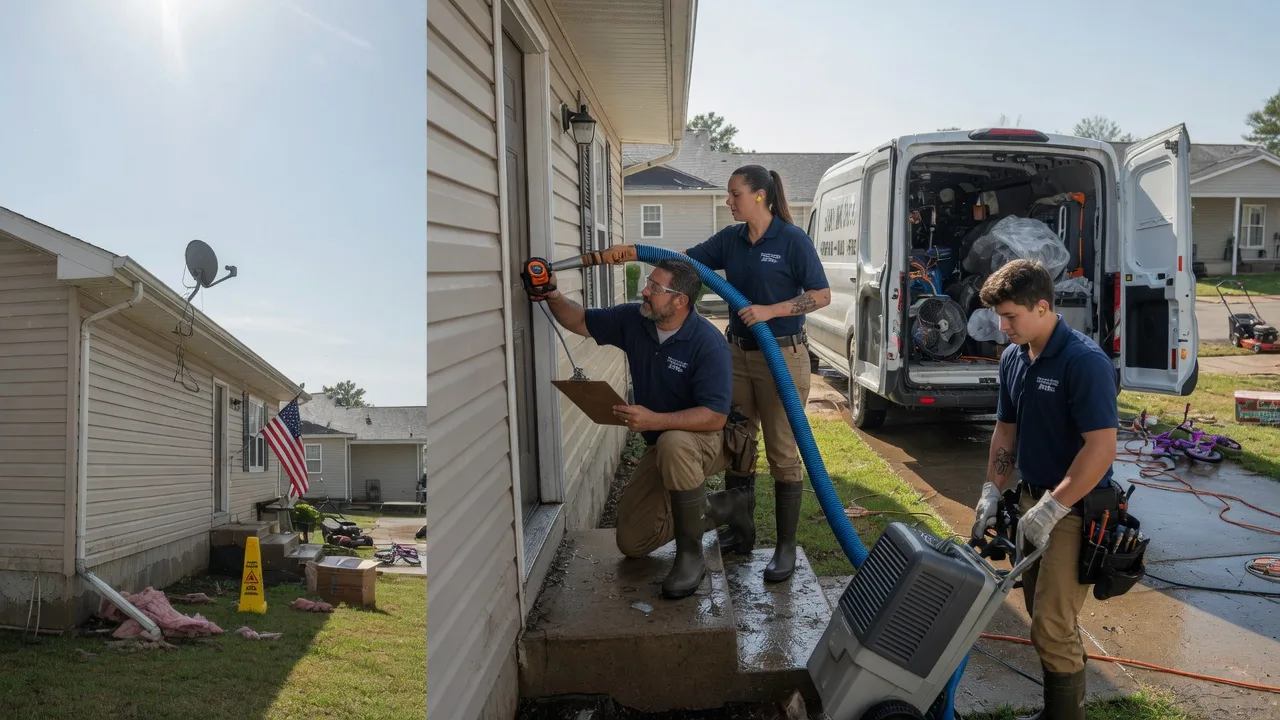 Ceiling Water Damage Restoration in Lavalette, WV near me